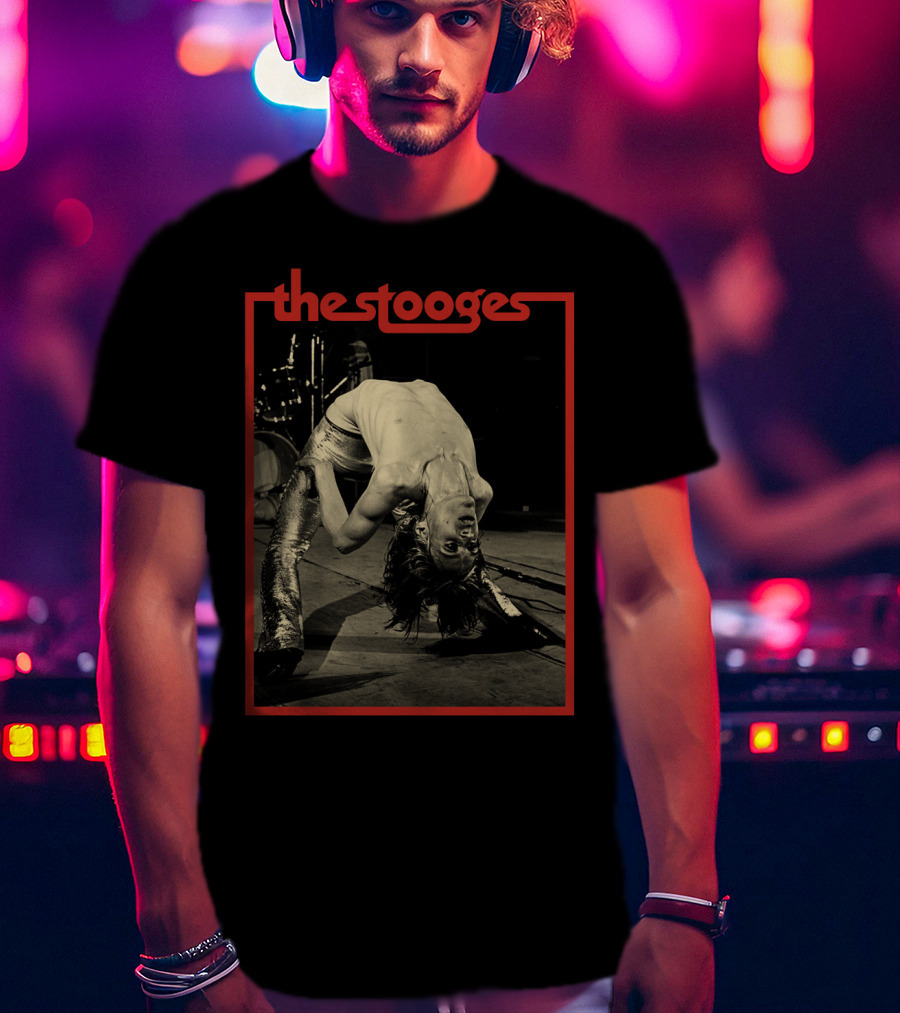 The Stooges Live Performance Iconic Photo T-Shirt