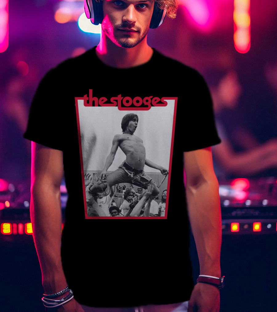 The Stooges Live Performance Iconic Moment T-Shirt