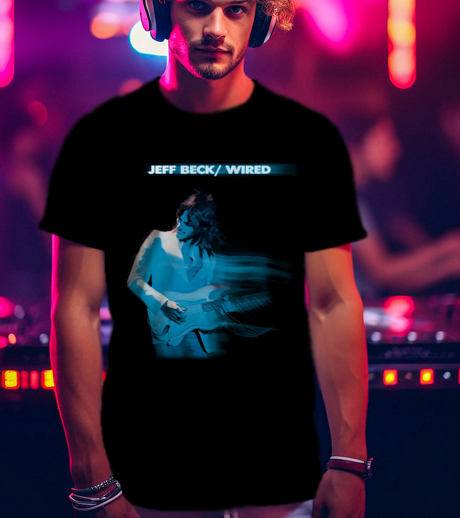 Jeff Beck Wired Electric Performance 07 Tjb T-Shirt