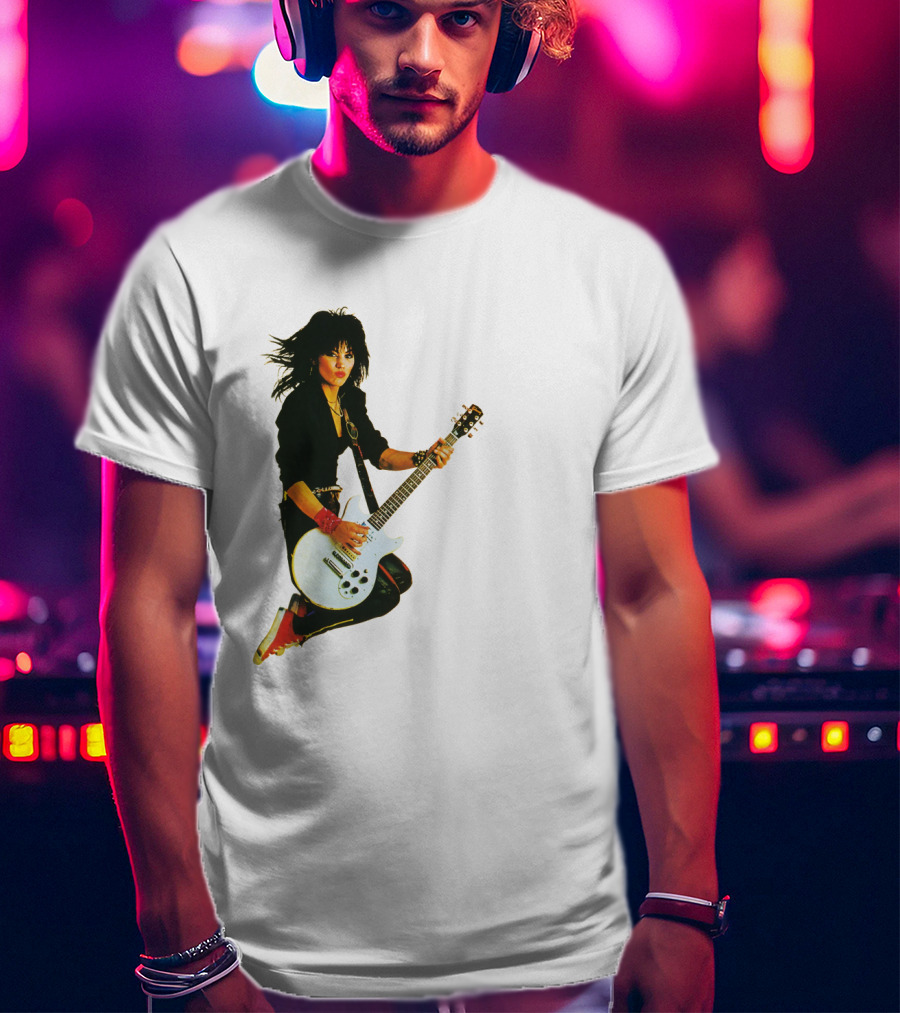 JJET Rock Icon With Guitar T-Shirt