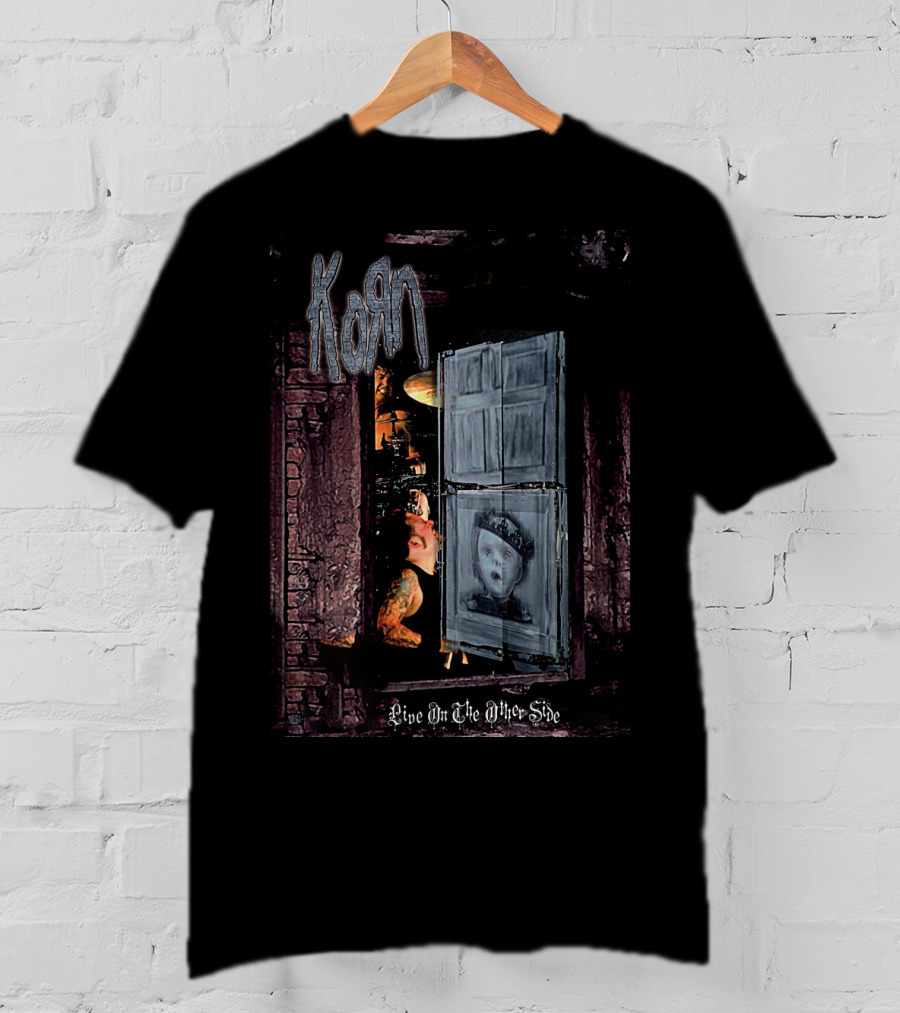 KORN Live On The Other Side Doorway Scene T-Shirt