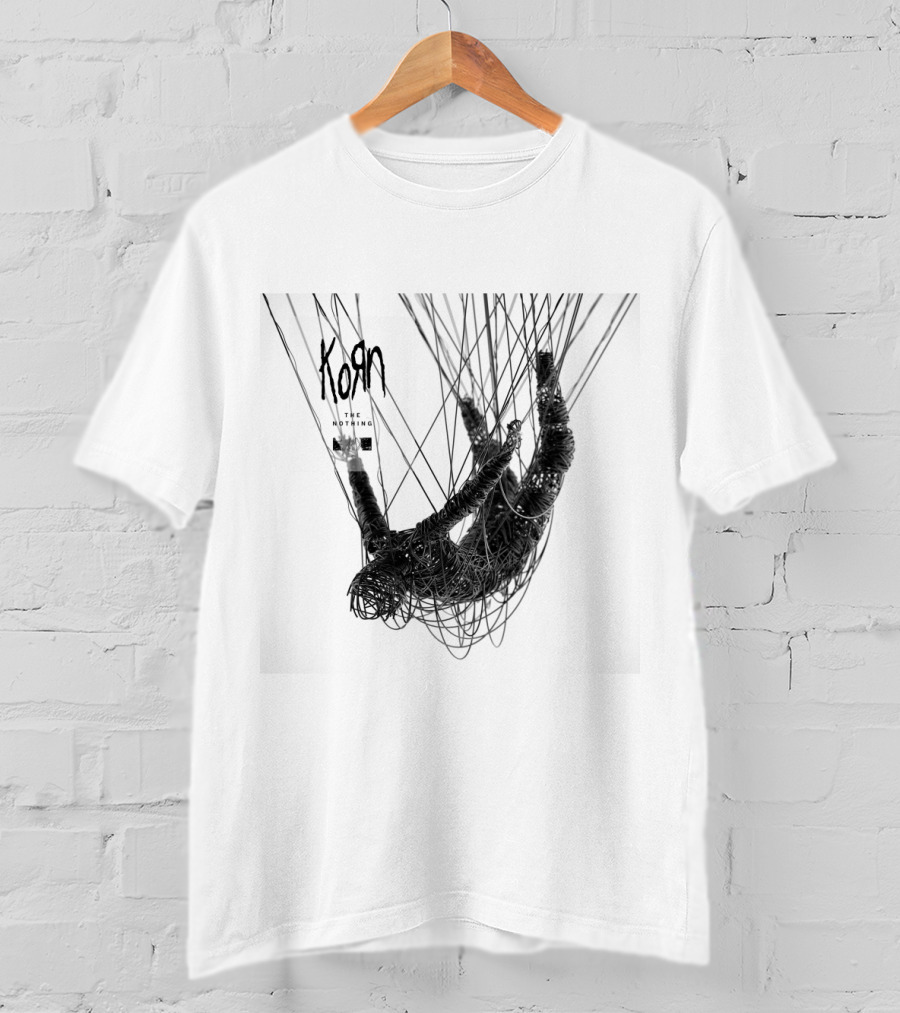 Korn The Nothing 16 String Covered Figure T-Shirt