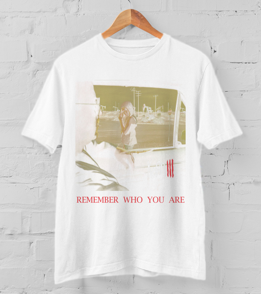 KORN III Remember Who You Are Album Cover T-Shirt
