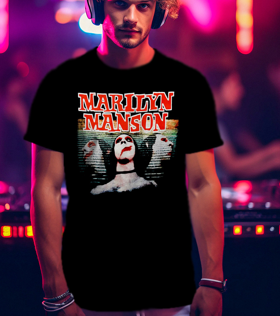 Marilyn Manson Three Faces T-Shirt