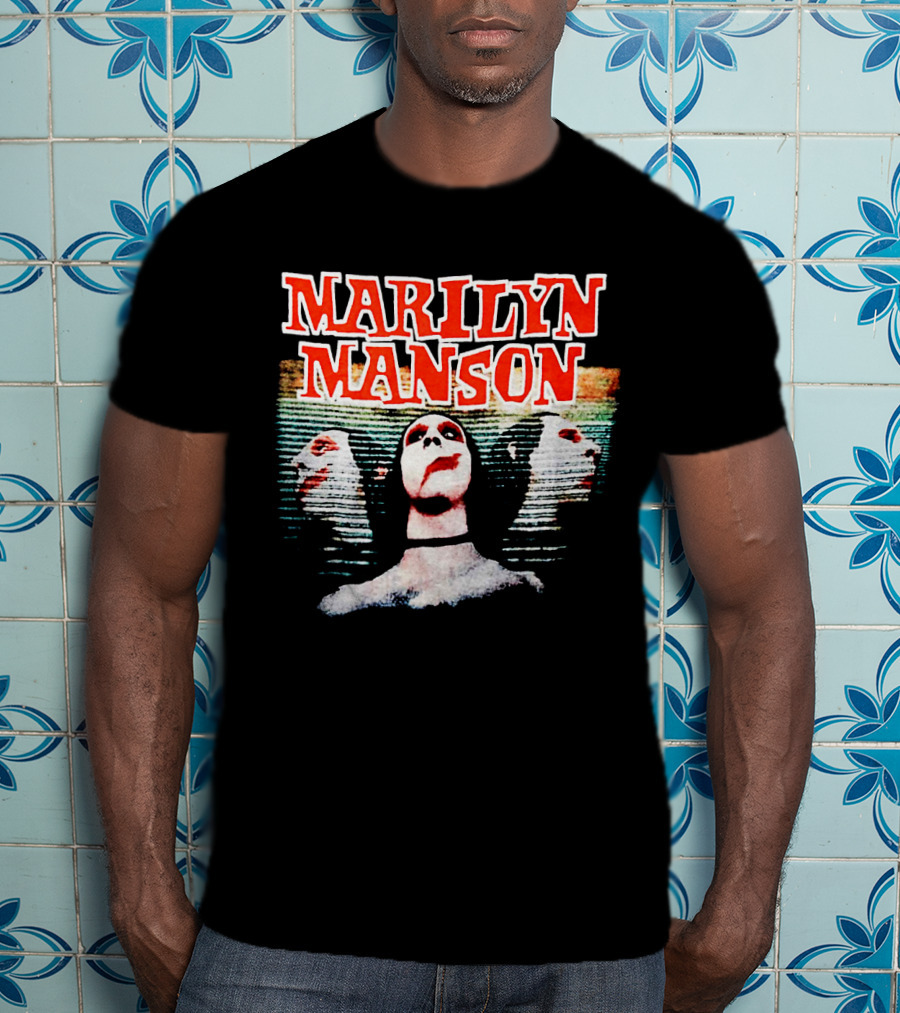 Marilyn Manson Three Faces T-Shirt