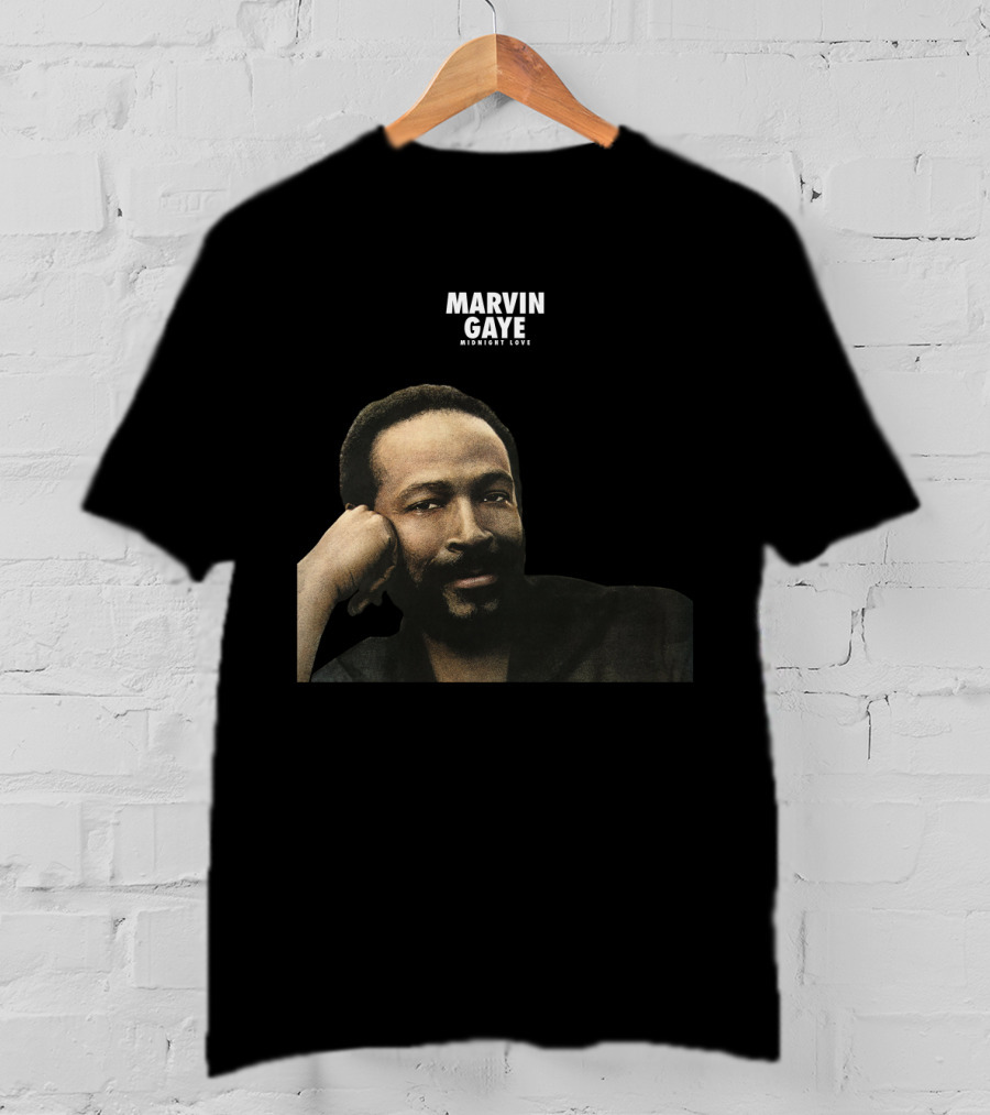 Marvin Gaye Midnight Love Mvg 01 T-Shirt