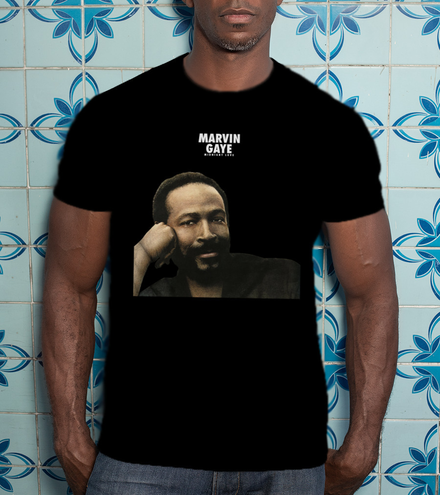 Marvin Gaye Midnight Love Mvg 01 T-Shirt