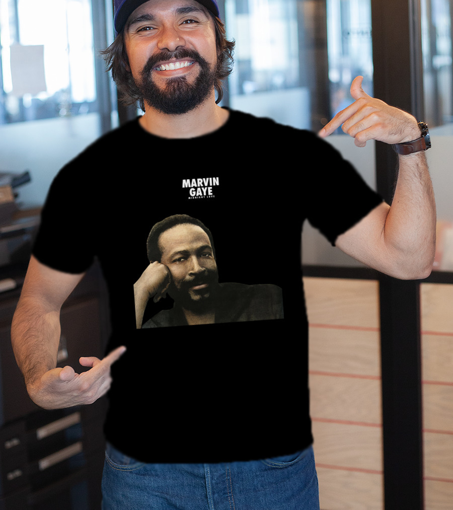 Marvin Gaye Midnight Love Mvg 01 T-Shirt