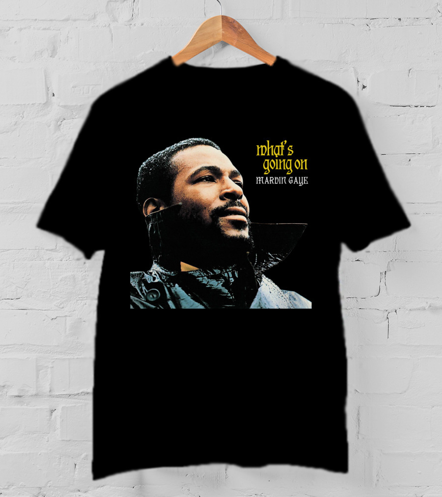 Marvin Gaye What's Going On Mvg 05 Album Cover T-Shirt