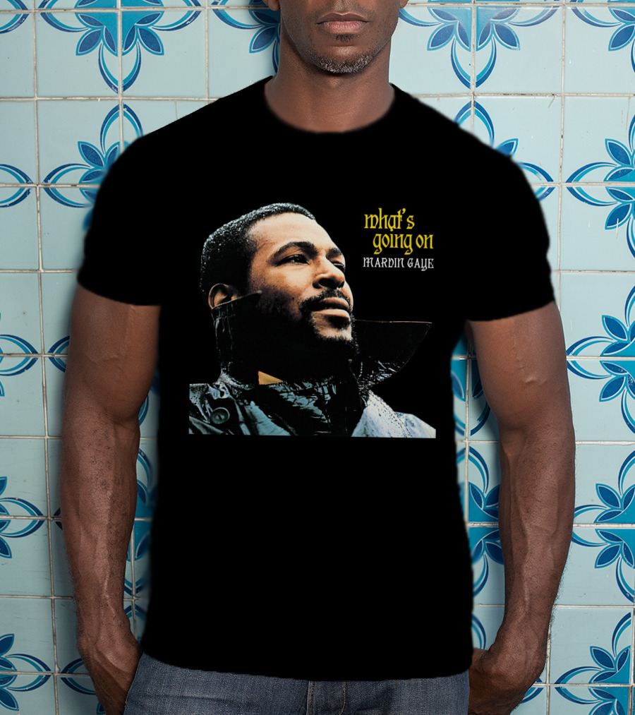 Marvin Gaye What's Going On Mvg 05 Album Cover T-Shirt