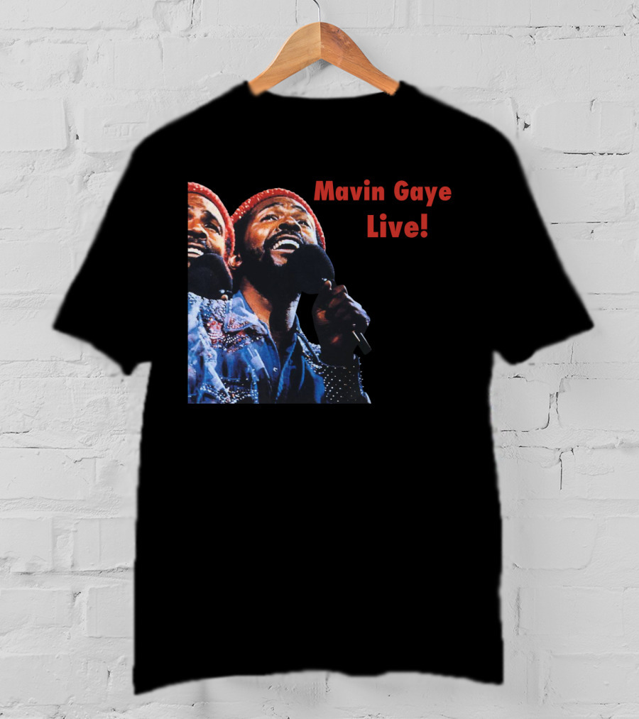 Marvin Gaye Live 15 MVG Performance T-Shirt