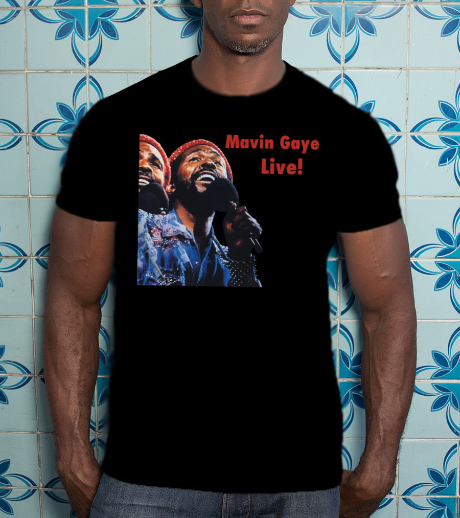 Marvin Gaye Live 15 MVG Performance T-Shirt
