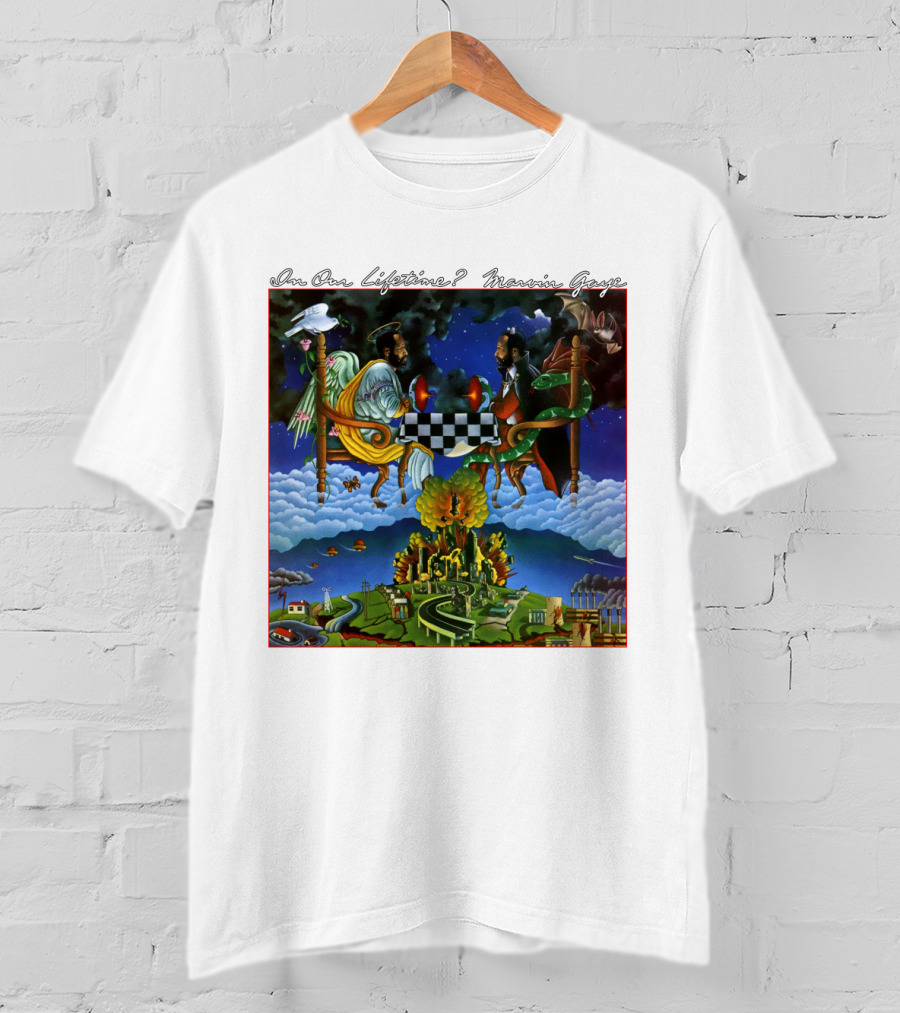In Our Lifetime Marvin Gaye Album T-Shirt