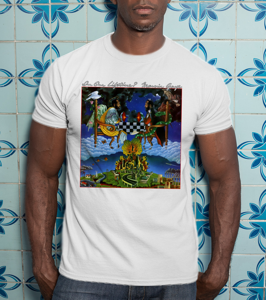 In Our Lifetime Marvin Gaye Album T-Shirt