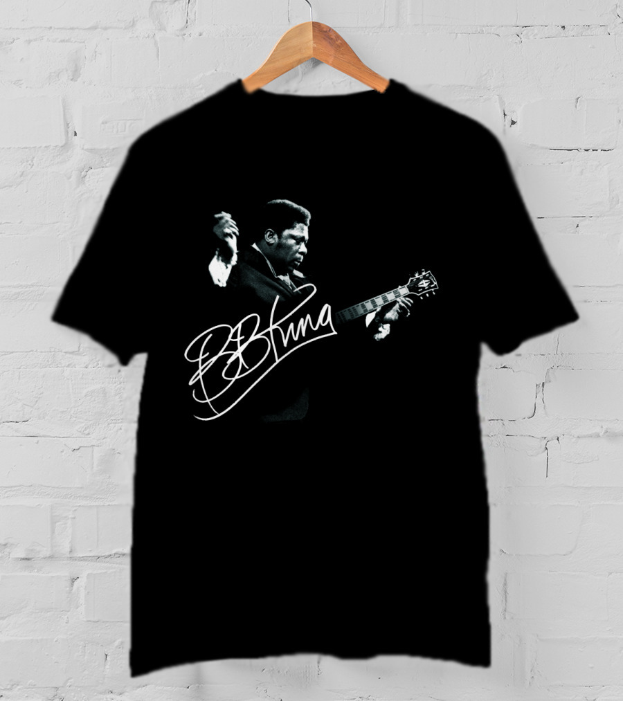 B.b. King Signature Guitar Image Bbk T-Shirt