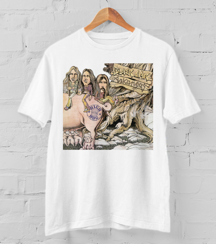 Black Oak Arkansas High On The Hog Album T-Shirt