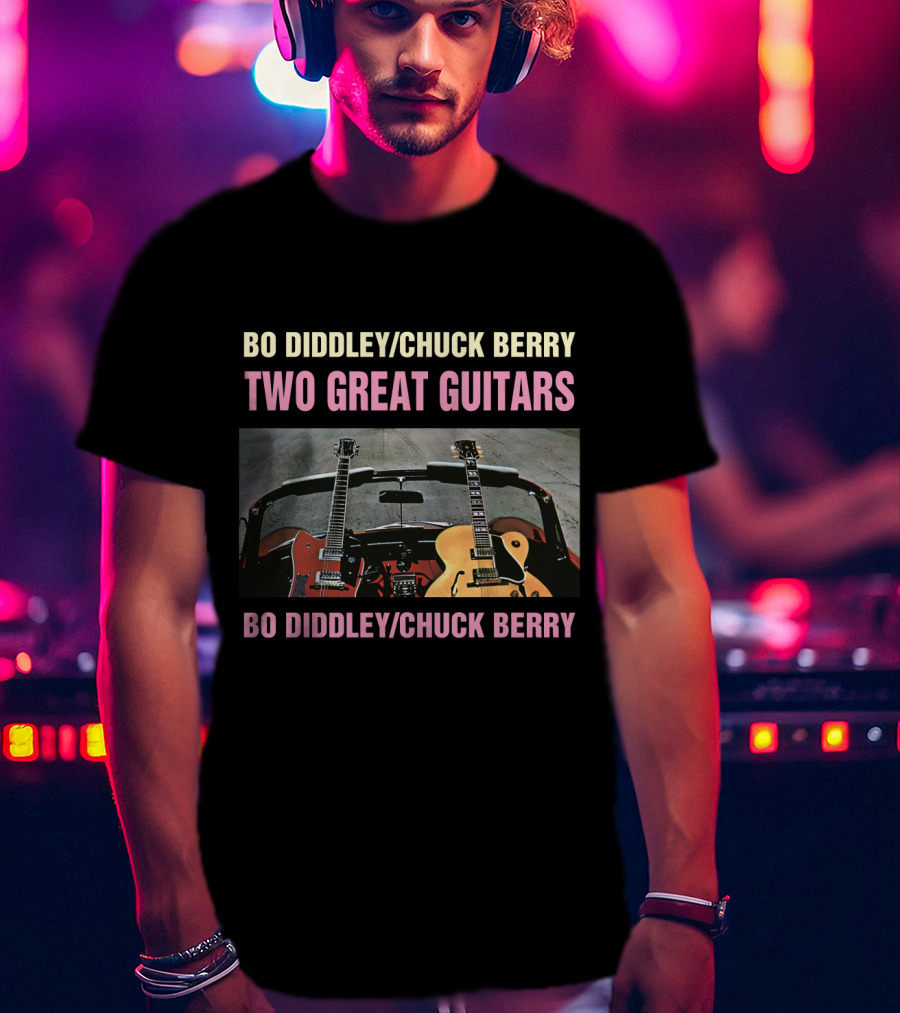 Bo Diddley/Chuck Berry Two Great Guitars Bo Diddley/Chuck Berry T-Shirt