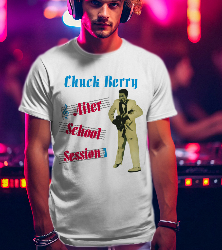 Chuck Berry After School Session Music Legend T-Shirt