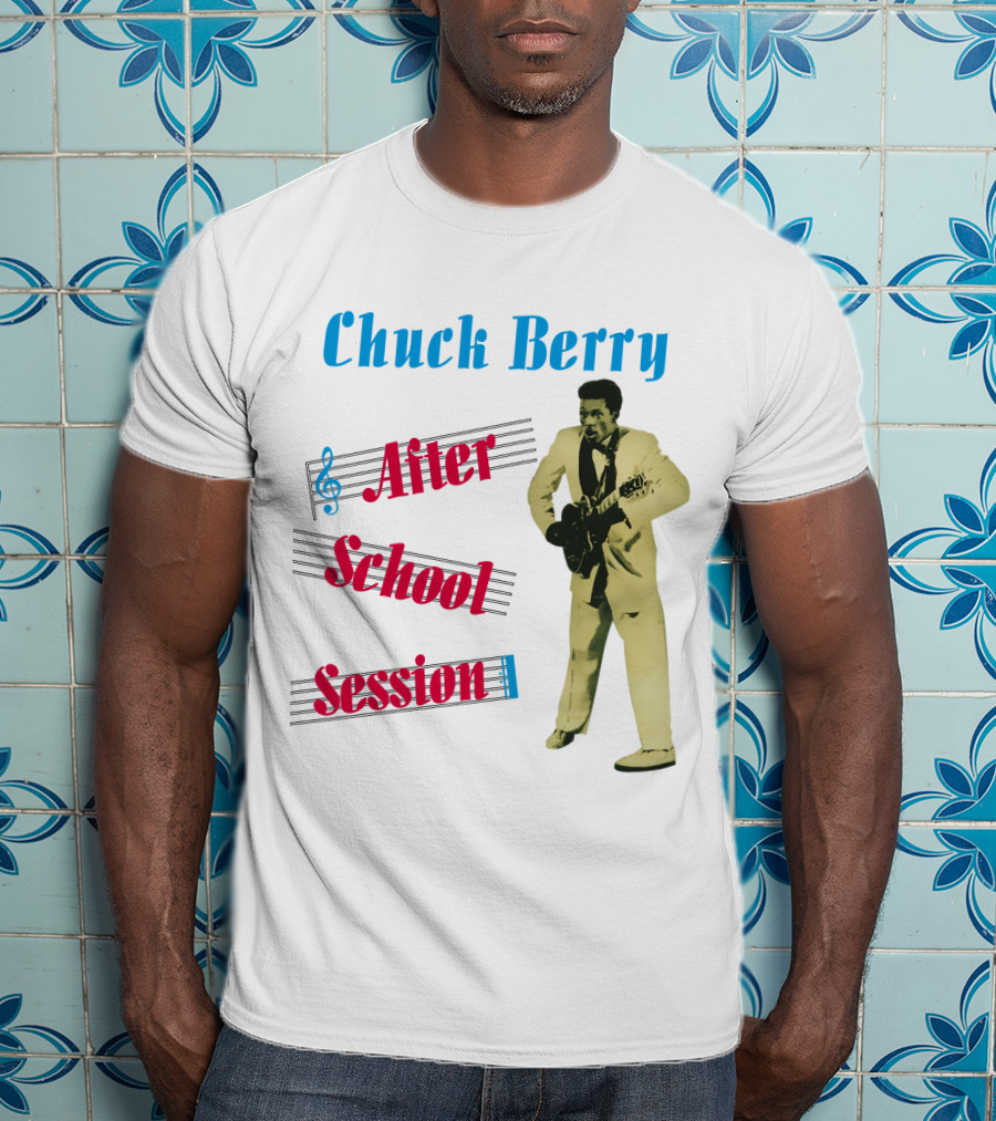 Chuck Berry After School Session Music Legend T-Shirt