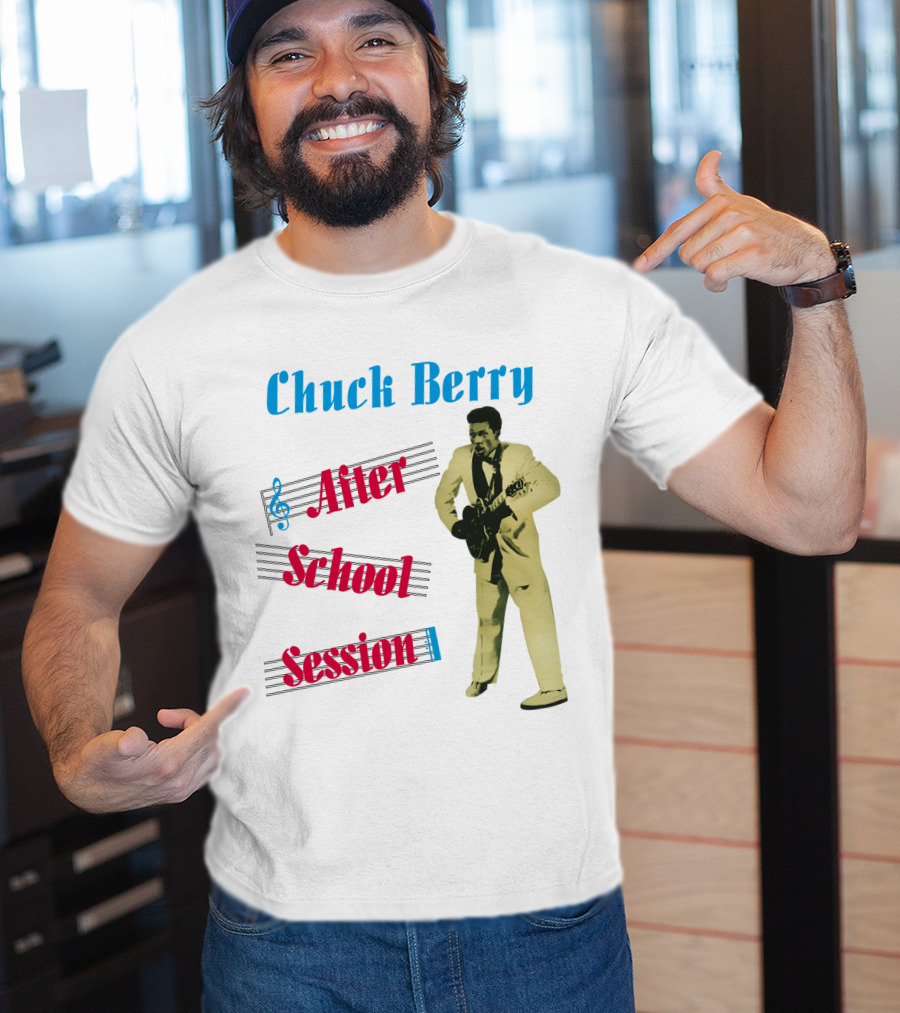 Chuck Berry After School Session Music Legend T-Shirt