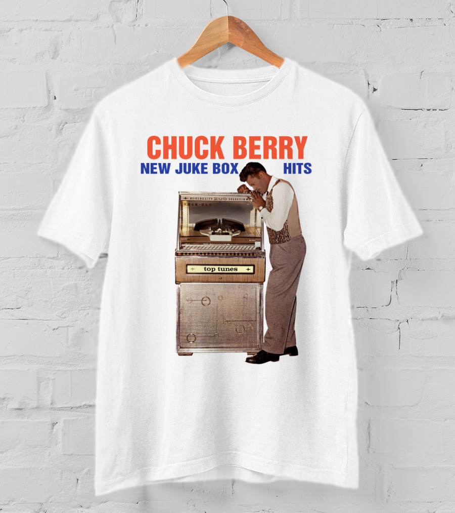 CHUCK BERRY NEW JUKE BOX HITS Juke Box Top Tunes T-Shirt