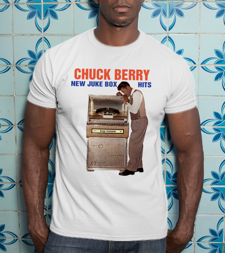 CHUCK BERRY NEW JUKE BOX HITS Juke Box Top Tunes T-Shirt