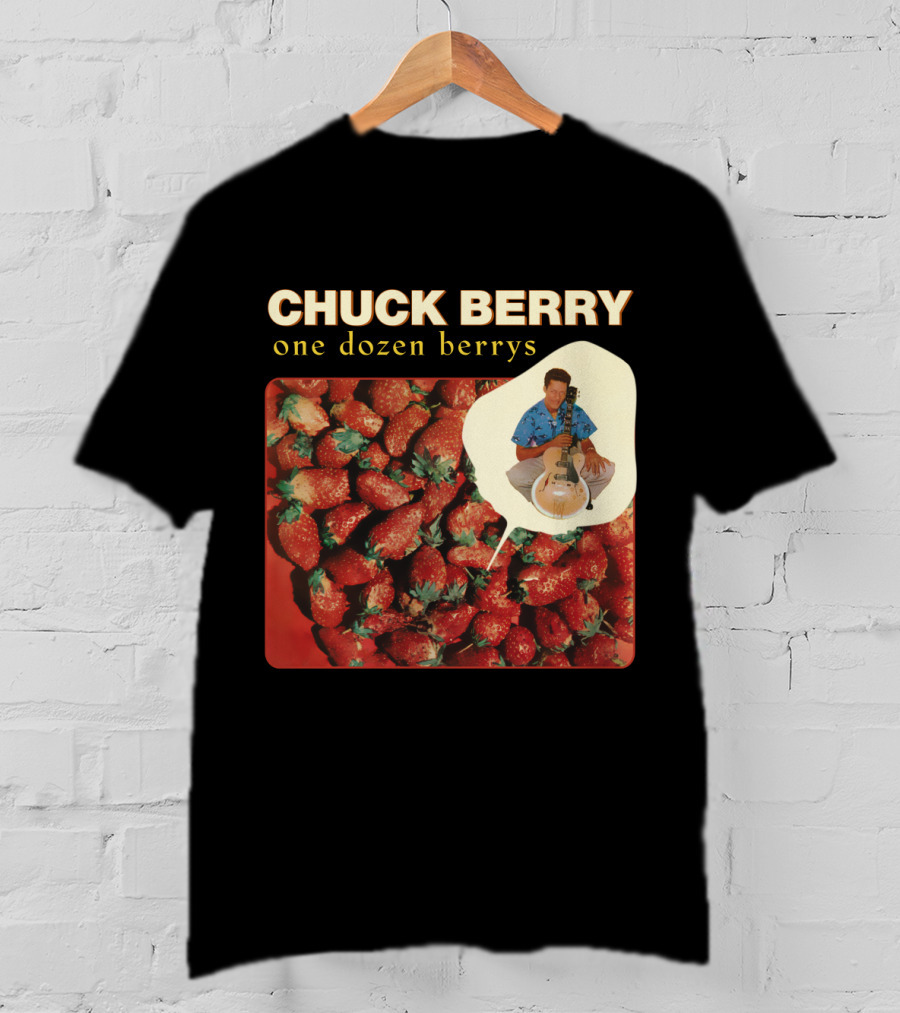 CHUCK BERRY One Dozen Berrys CBR 09 Strawberry Collection T-Shirt