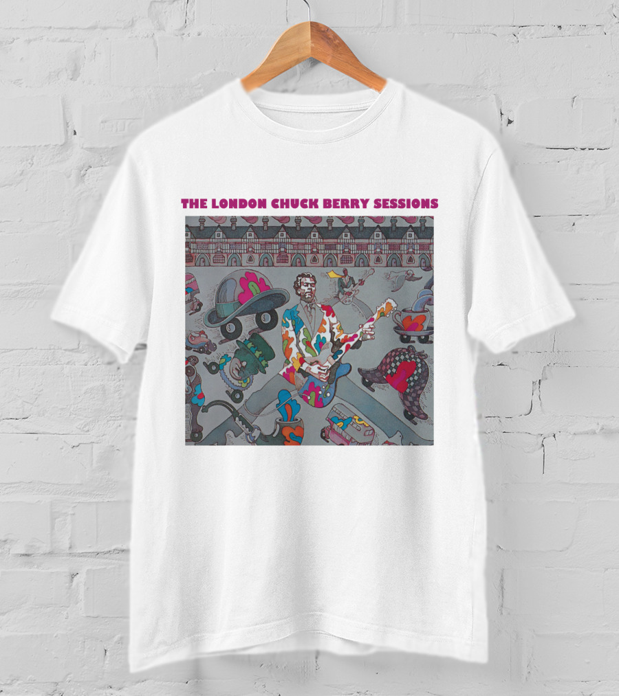 The London Chuck Berry Sessions Colorful Psychedelic Music T-Shirt