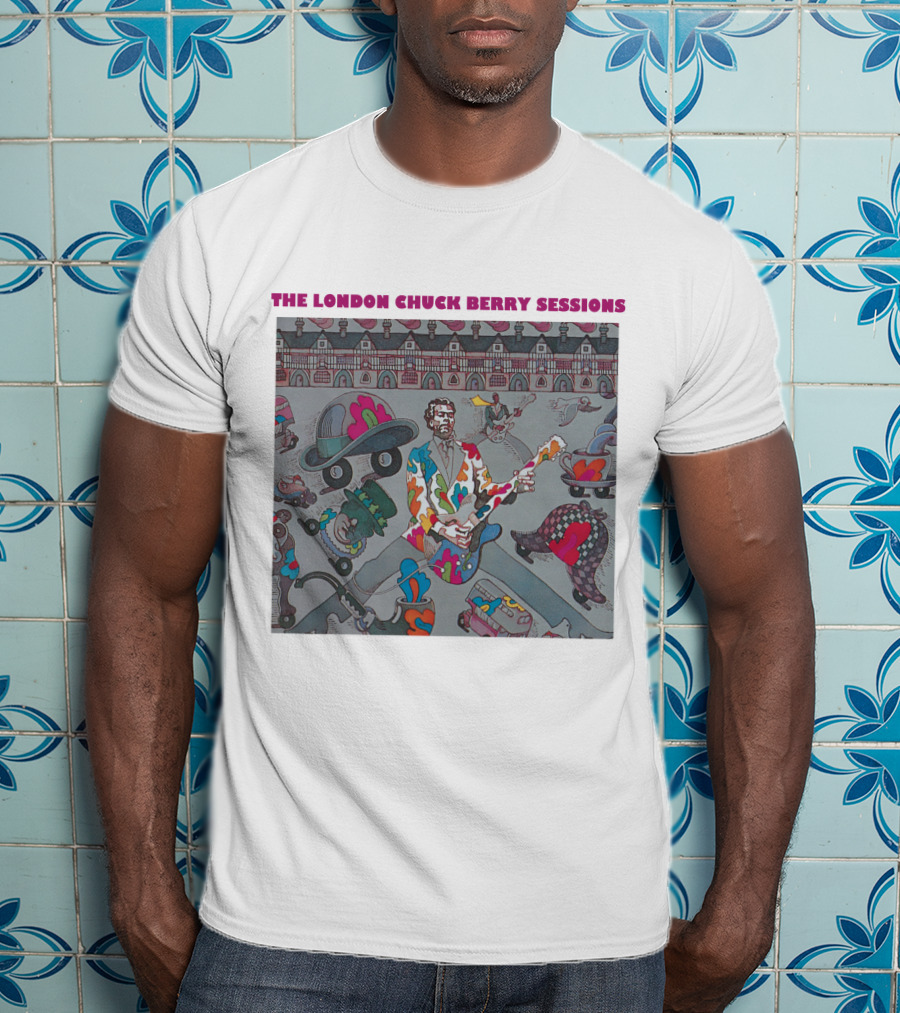 The London Chuck Berry Sessions Colorful Psychedelic Music T-Shirt