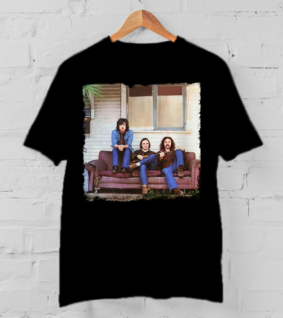 CSN Couch Photo Album Cover Iconic Band T-Shirt