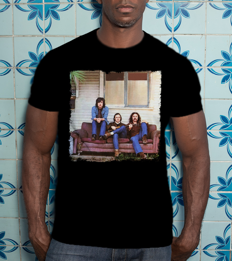 CSN Couch Photo Album Cover Iconic Band T-Shirt