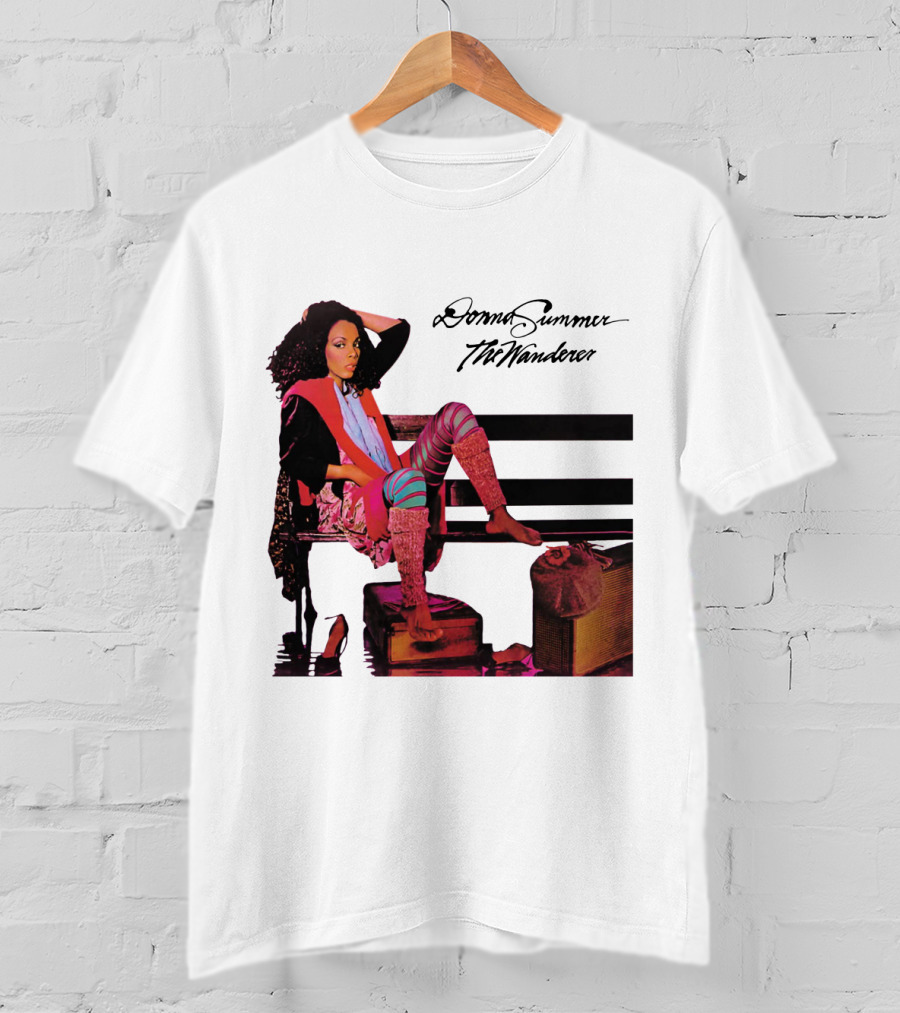 Donna Summer The Wanderer Album Cover T-Shirt