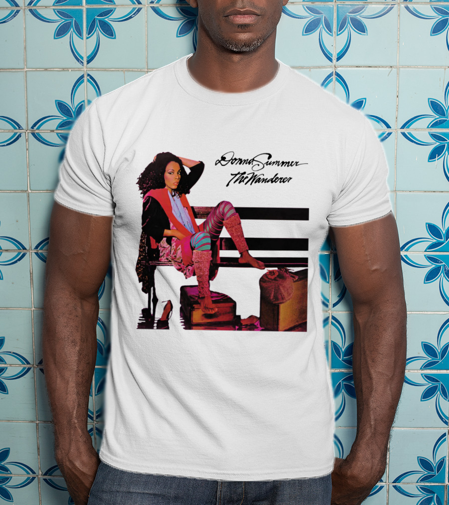 Donna Summer The Wanderer Album Cover T-Shirt