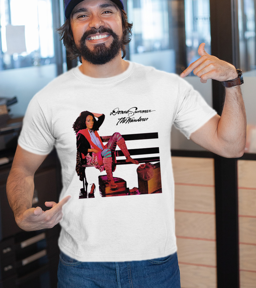 Donna Summer The Wanderer Album Cover T-Shirt