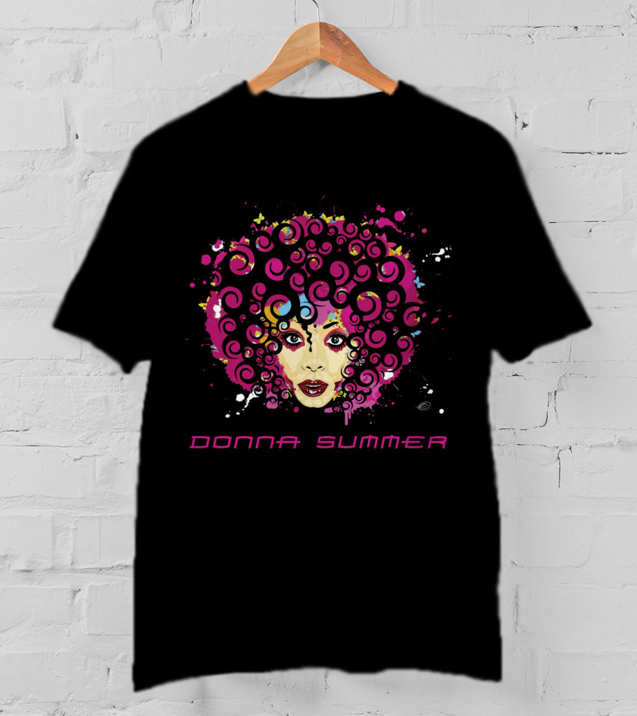 Donna Summer Groovy Psychedelic T-Shirt