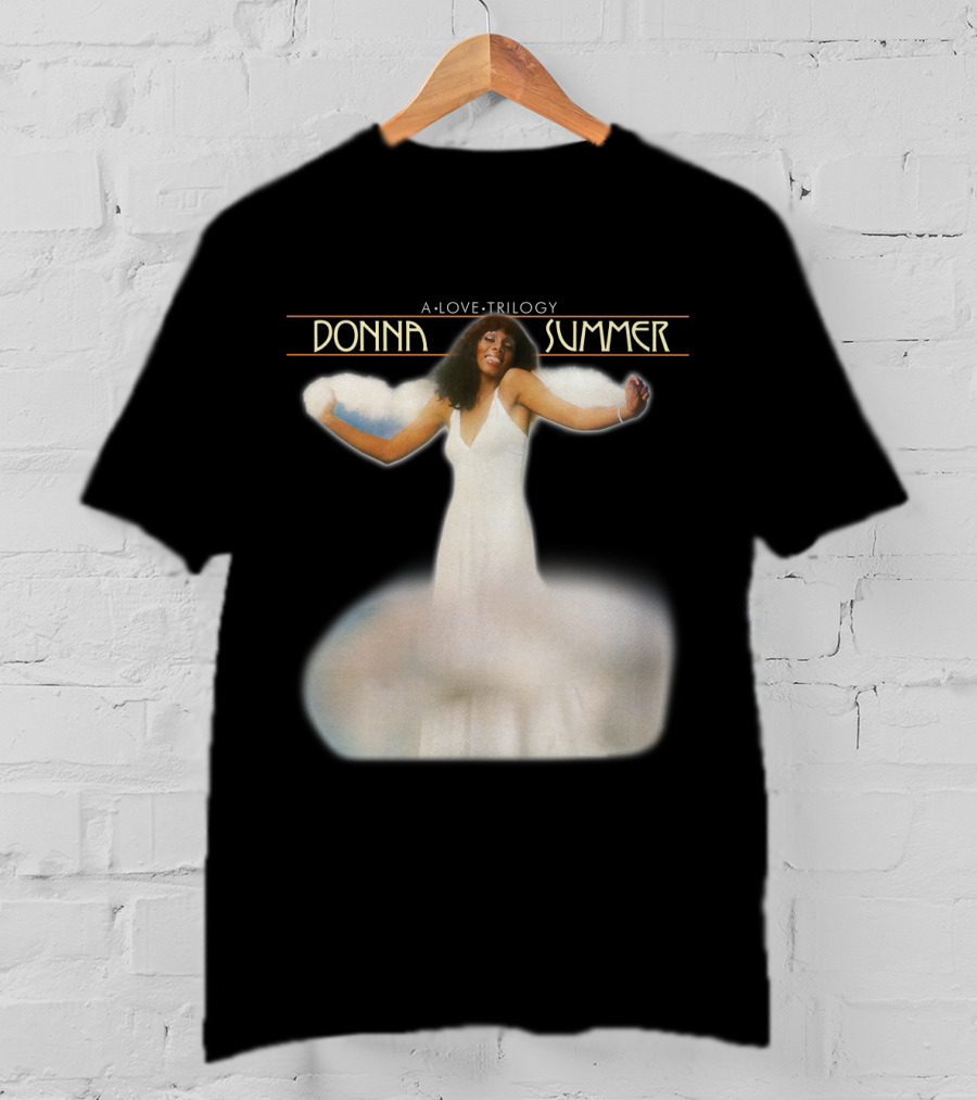 Donna Summer A Love Trilogy Black T-Shirt