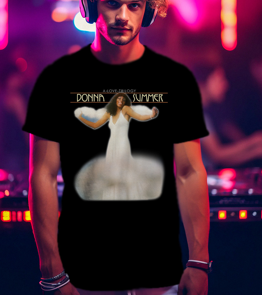 Donna Summer A Love Trilogy Black T-Shirt