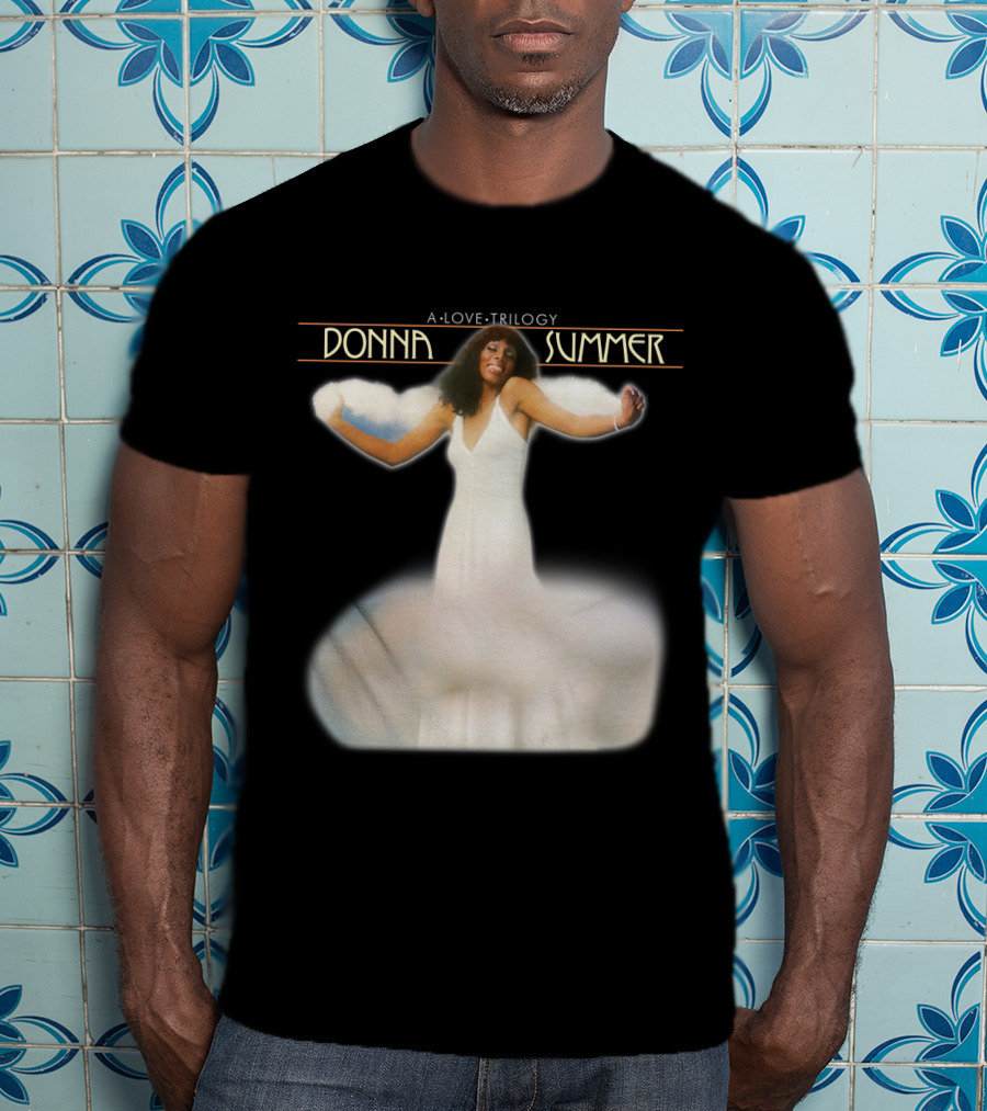 Donna Summer A Love Trilogy Black T-Shirt