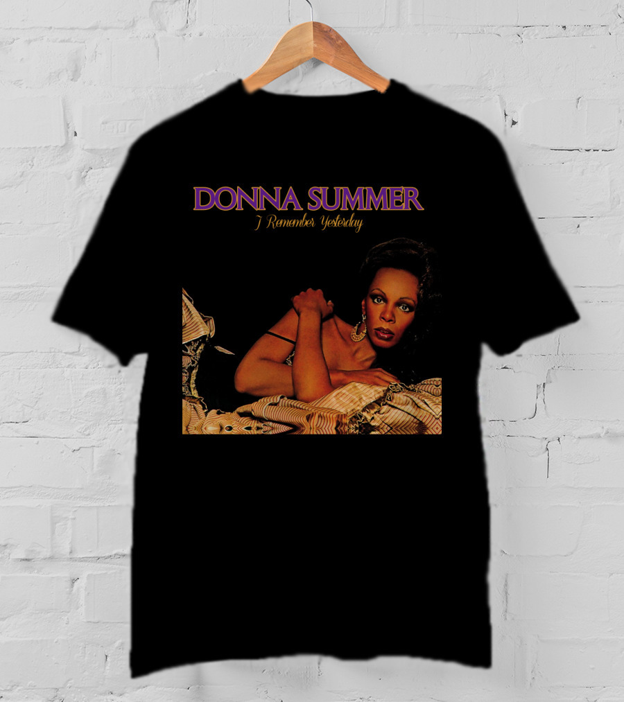 Donna Summer I Remember Yesterday Retro Album Cover T-Shirt