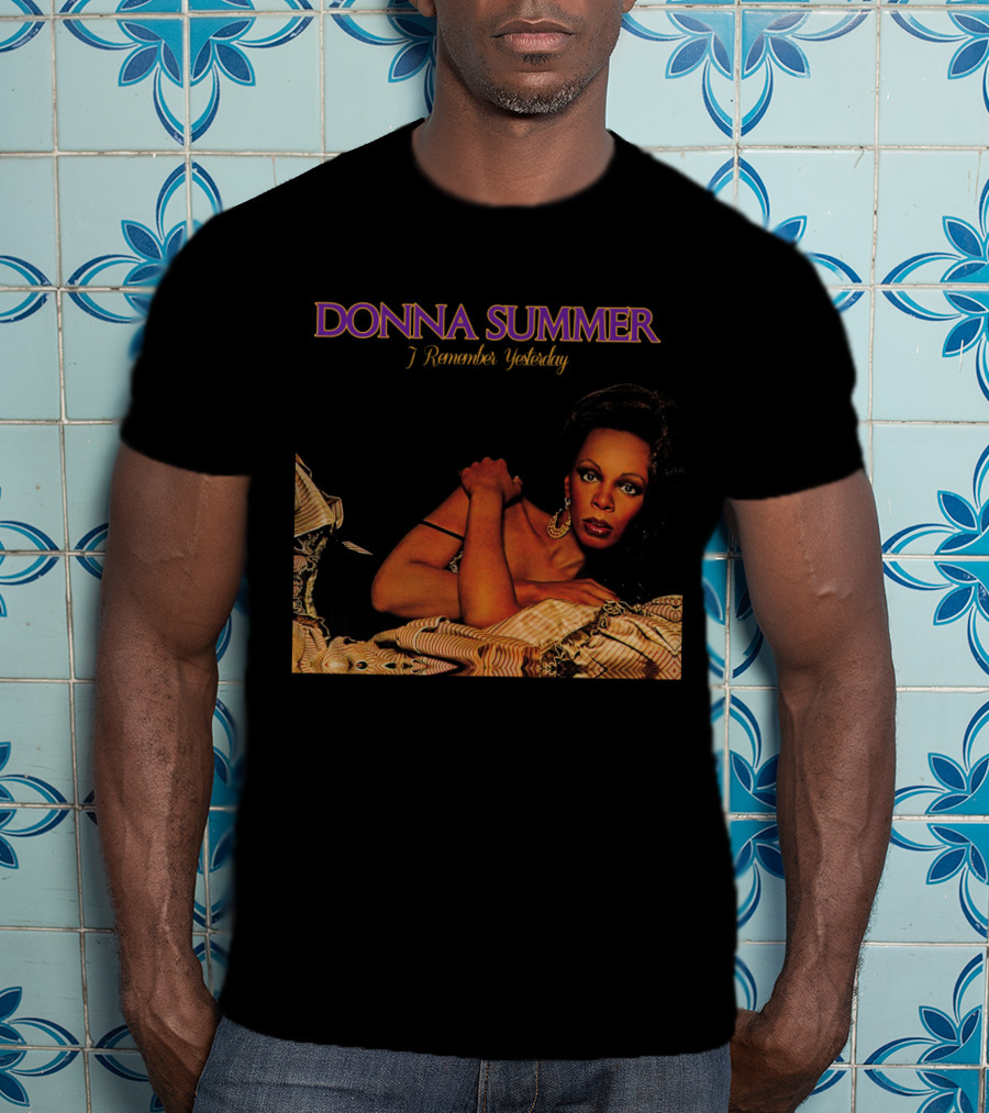 Donna Summer I Remember Yesterday Retro Album Cover T-Shirt