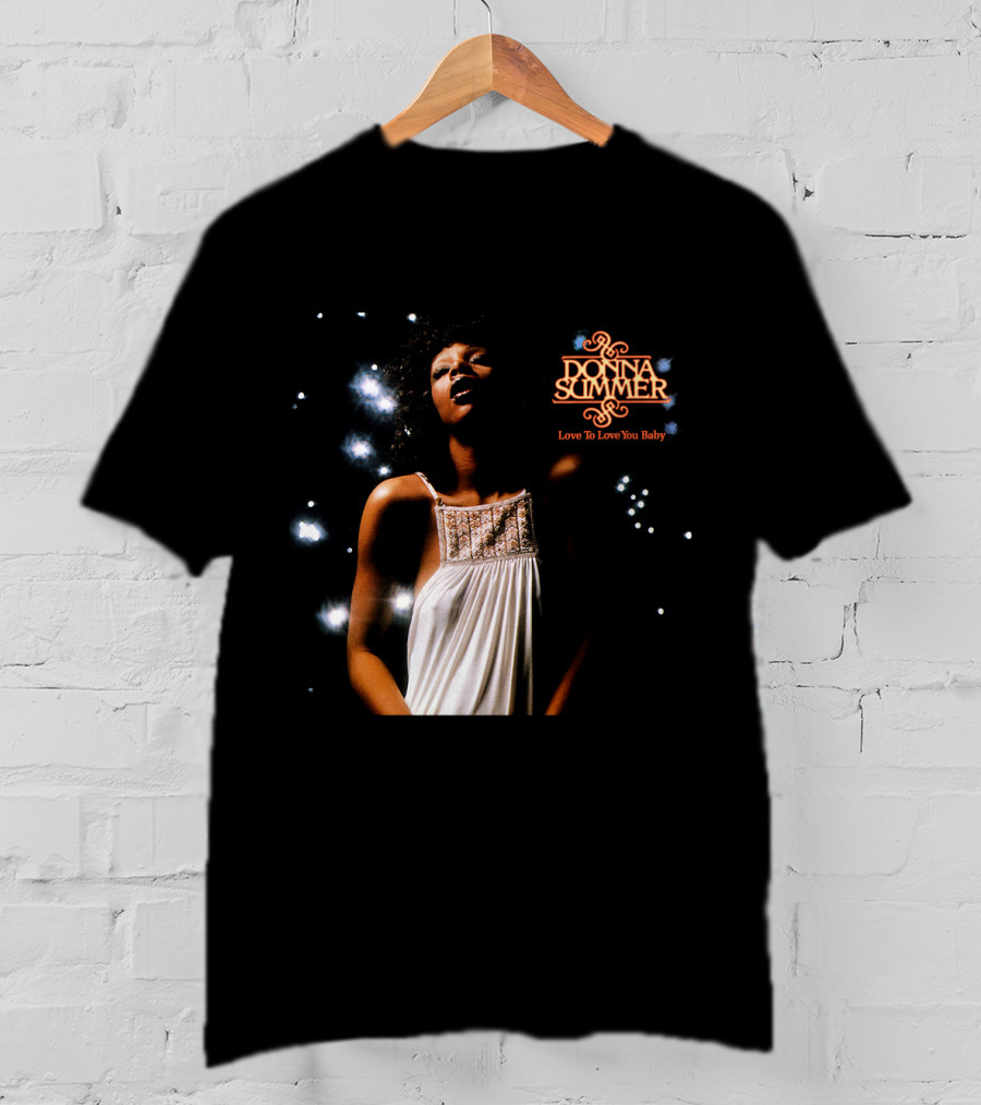 Donna Summer Love To Love You Baby Album Cover T-Shirt
