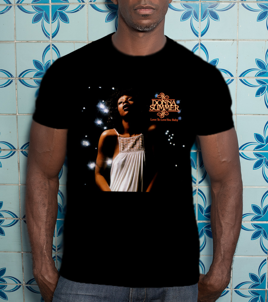Donna Summer Love To Love You Baby Album Cover T-Shirt