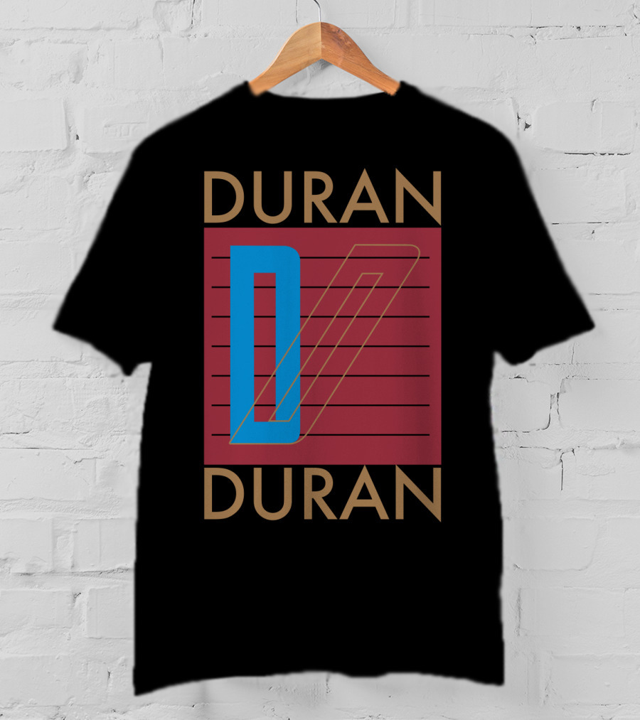 Duran Duran Iconic Logo Design Vintage Style T-Shirt