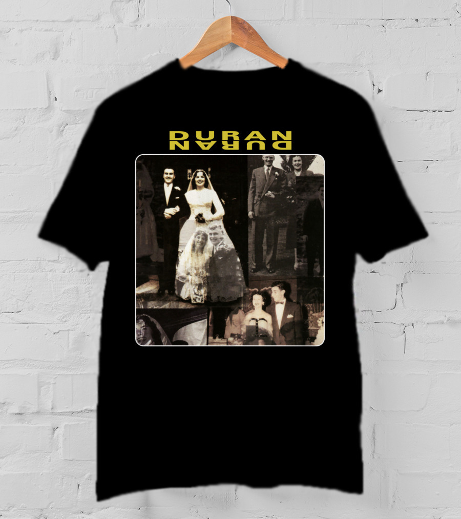 Duran Duran Wedding Album Collage Vintage Photography T-Shirt