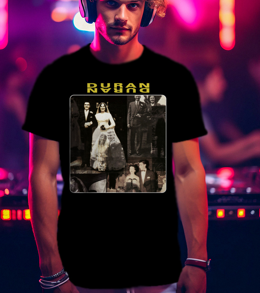Duran Duran Wedding Album Collage Vintage Photography T-Shirt