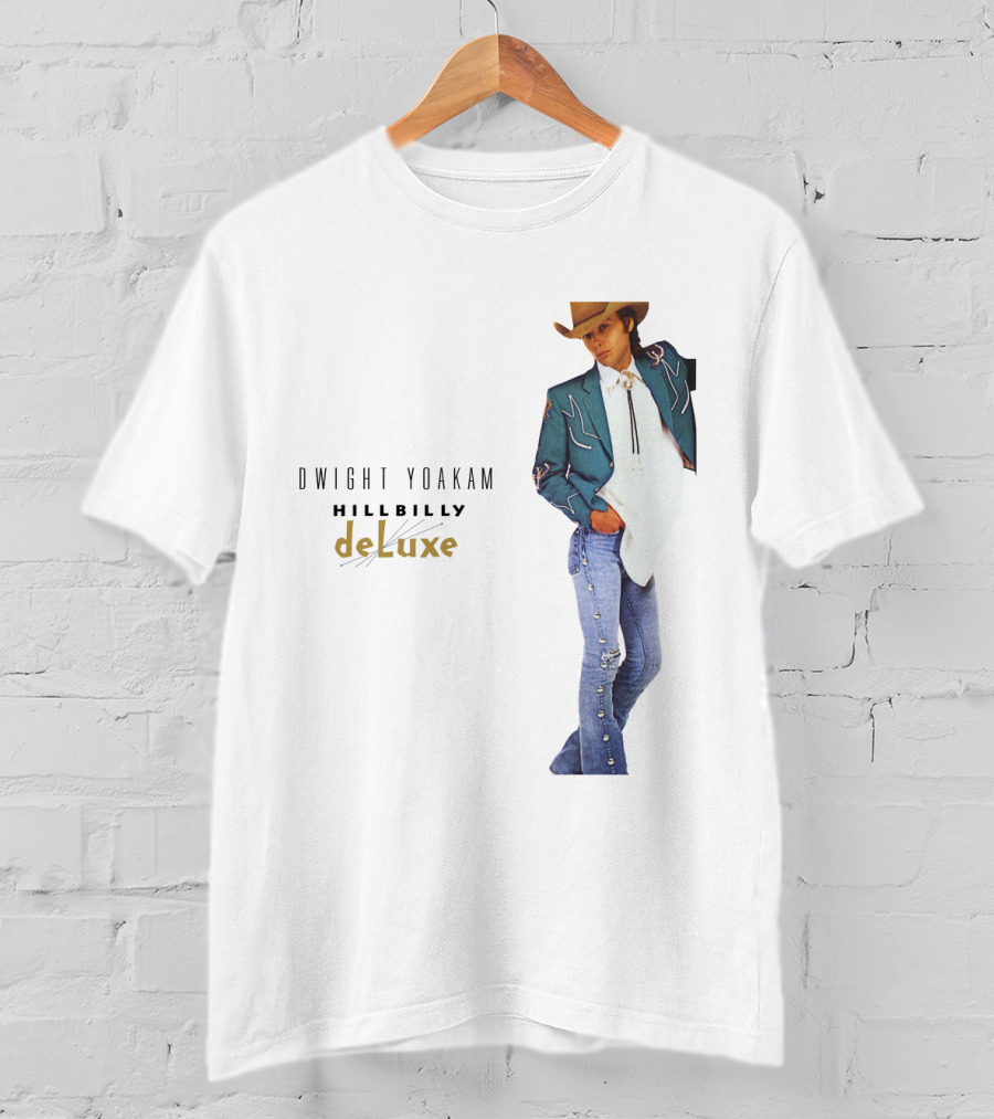 DWIGHT YOAKAM Hillbilly DeLuxe Cowboy T-Shirt