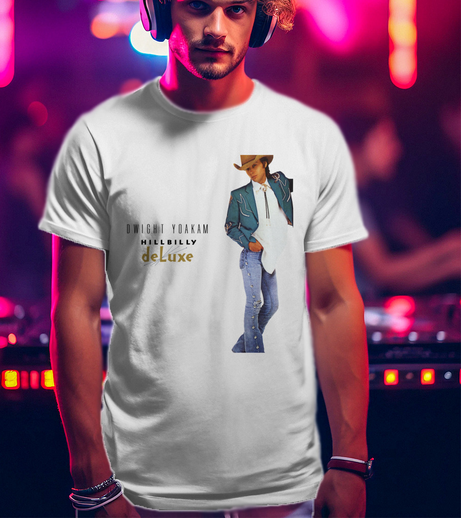 DWIGHT YOAKAM Hillbilly DeLuxe Cowboy T-Shirt