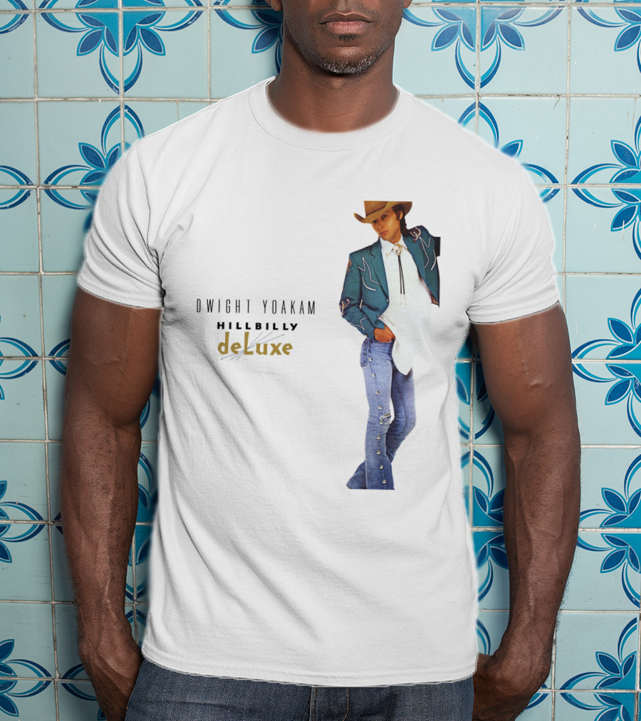 DWIGHT YOAKAM Hillbilly DeLuxe Cowboy T-Shirt