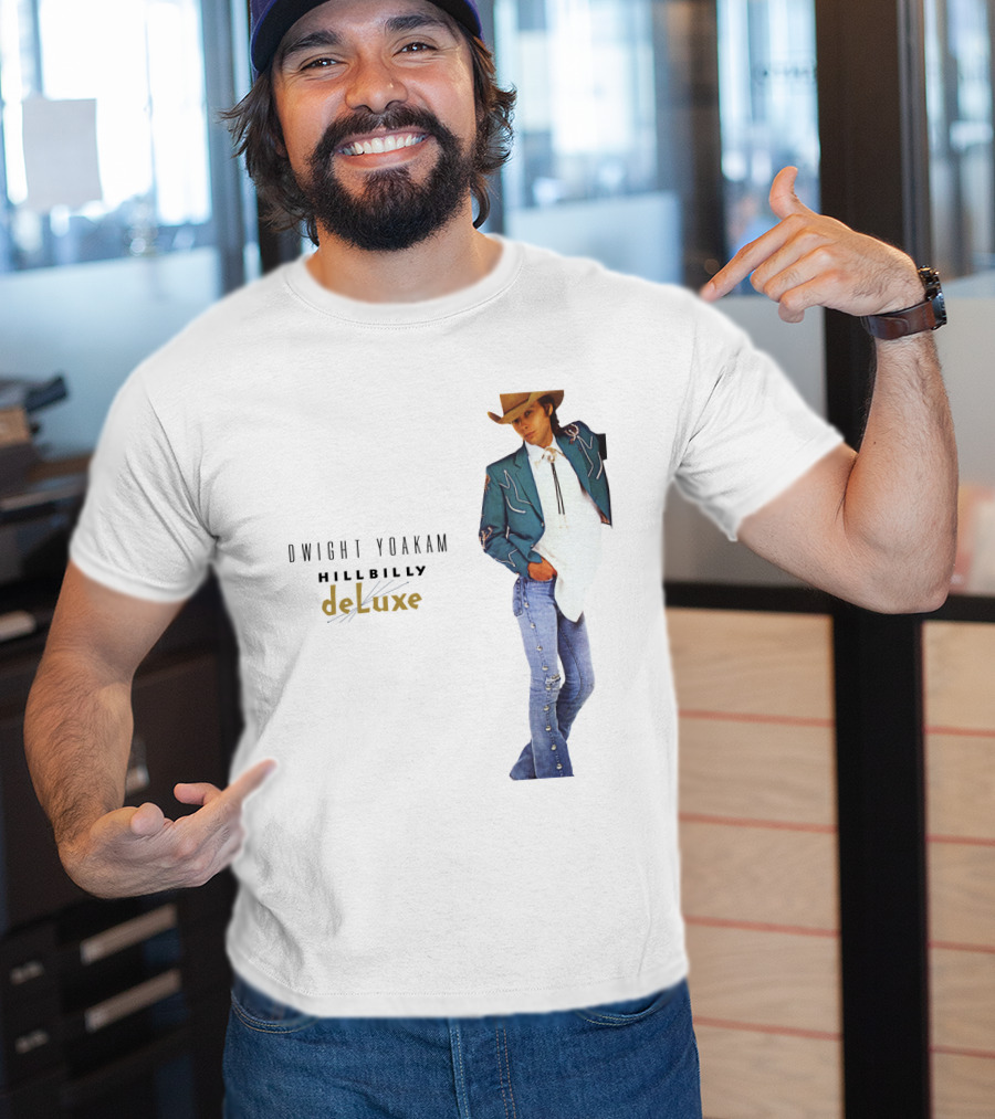DWIGHT YOAKAM Hillbilly DeLuxe Cowboy T-Shirt