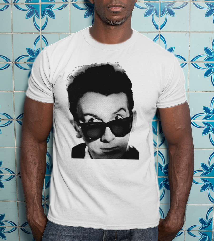 Evctl 03 Black And White Sunglasses T-Shirt